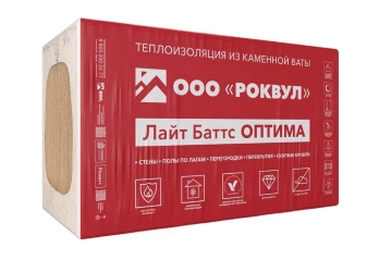  Rockwool Лайт Баттс Оптима 1000х600х50 уп.0,3м³