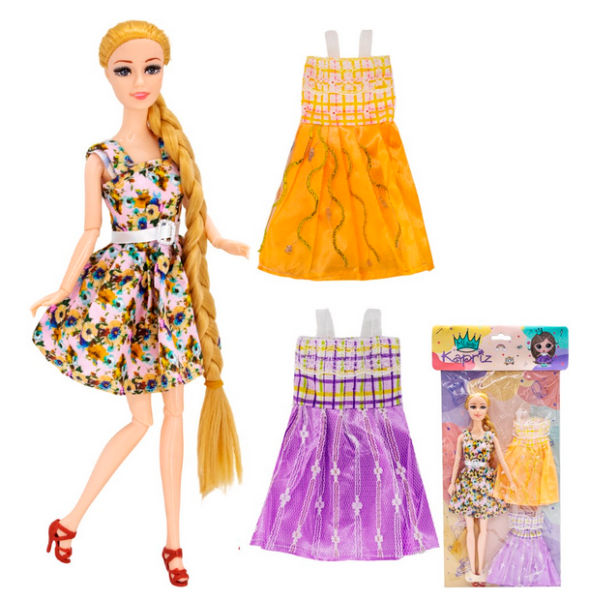  Кукла Miss Kapriz YSYY0920A с набором платьев 907-011