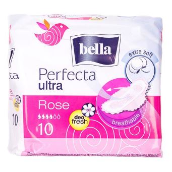  Прокладки 10шт BE-013-RW10-277* Белла perfekta rose deo fresh 