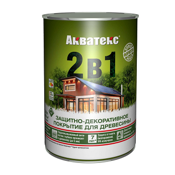  Защитно-декоративное покрытие Акватекс Палисандр  0,8л арт.90108 Рогнеда 18110