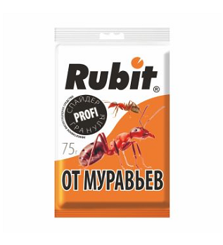  Спайдер 75г гранулы от муравьев Рубит 84002 (уп.40)