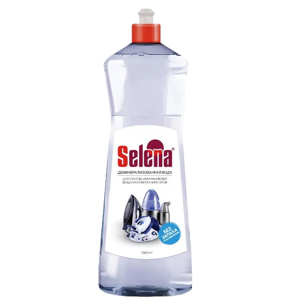  Вода д/утюга Selena 1л без запаха  БХ-56