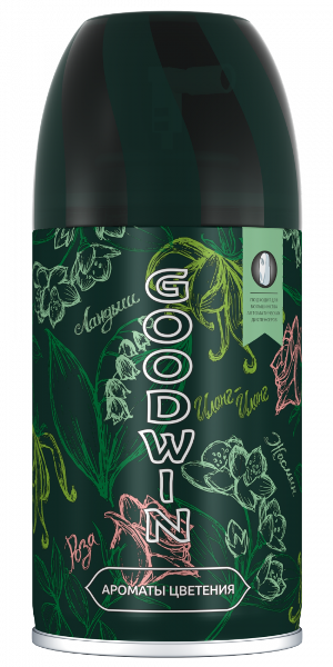  Освежитель воздуха Goodwin 250мл сменый баллон Ароматы цветения 5-02.11.018.24