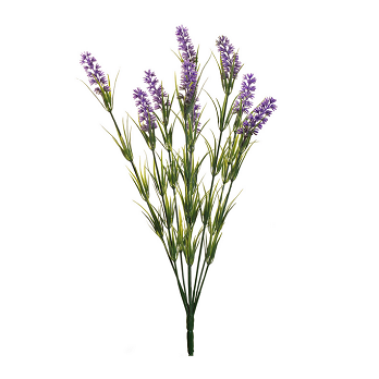  Веточка лаванды с 9 цветками 46см 8J-12MB0001 GARDA DECOR