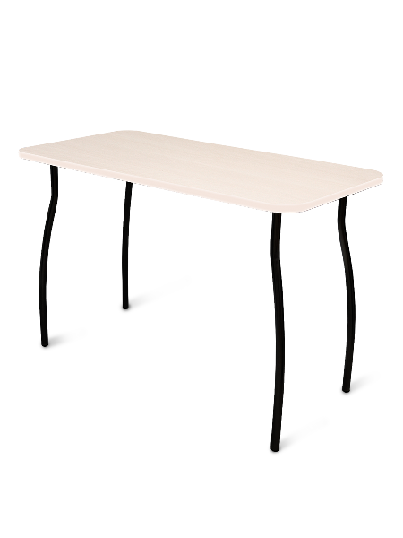  Стол обеденный 1150*590*750мм Комфорт дуб беленый Laksi Ижсинтез