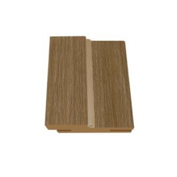  Брус коробочный 30*80 ПВХ телеск уплотн орех золотой