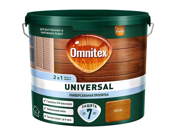  Пропитка Omnitex Universal 2в1 орегон 2,5л 