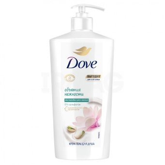  Гель-крем для душа 610мл Dove Фисташк.крем и магнолия