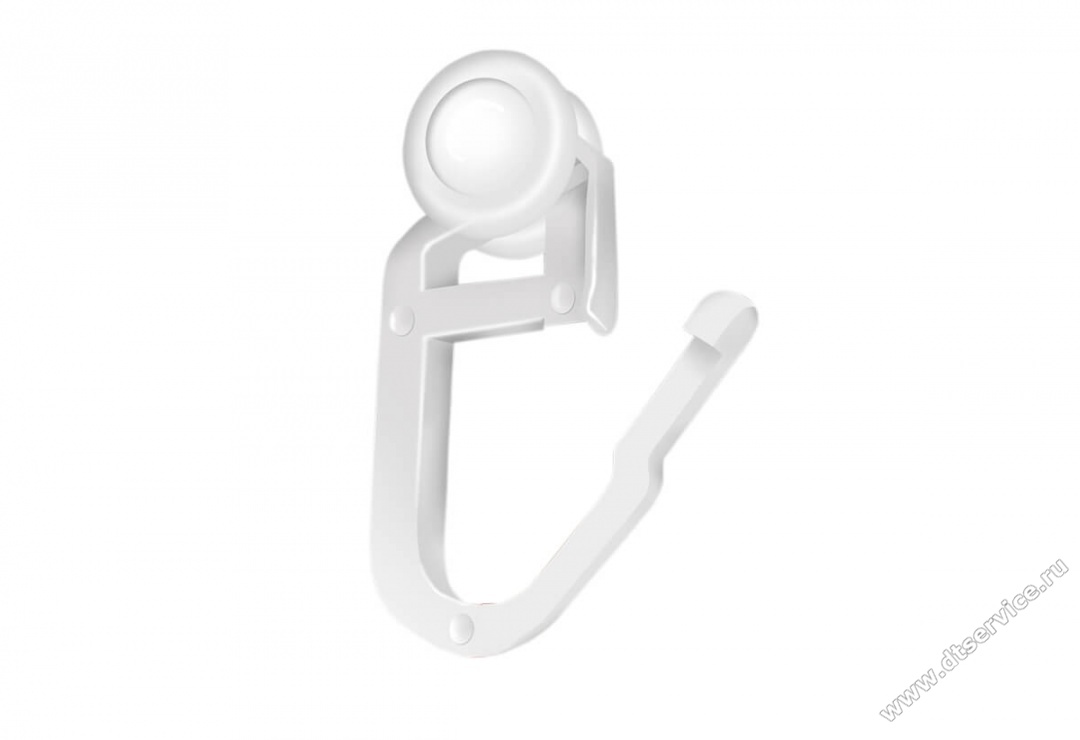  Крючок-ролик для потол. шины бол. (уп.100 шт)