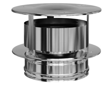  Оголовок с ветрозащитой (430/0,5мм+нерж) d115*200