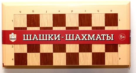  Игра настольная Шашки-шахматы 03889