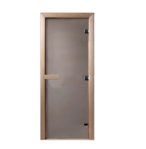  Дверь банная 190х70см Сатин стекло DW00026 DoorWood