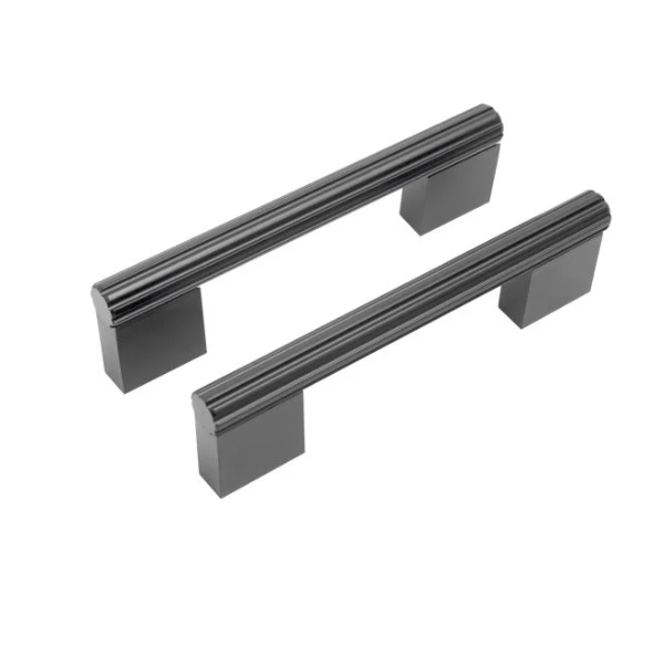  Ручка-защелка A2313-96 2шт BL мат.черный StahlBuro 16795