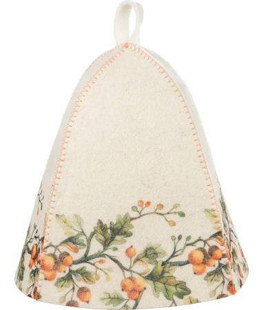  Шапка банная Дубовый венок Б4946