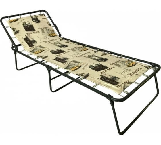  Раскладушка 1960х730х330 до120кг Надин с407 жесткая