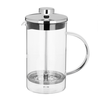  Стакан с прессом 0,6л Тэмму жаропрочное стекло 850-185 Satoshi