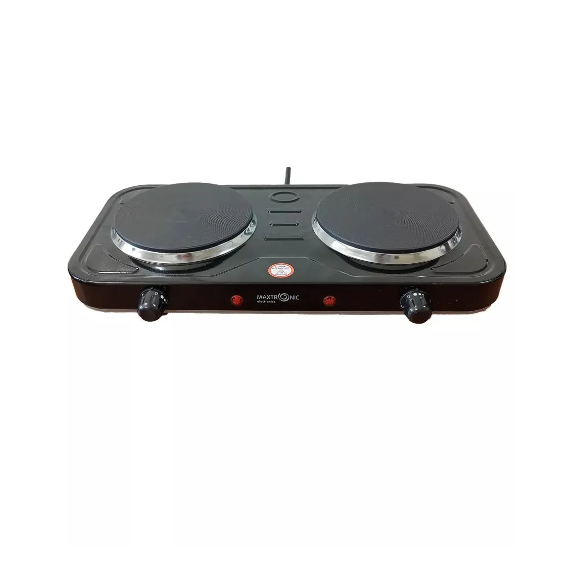  Плитка электрическая 2-конф Злата-214т черная/белая Златоуст 