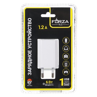  Зарядное устройство FORZA USB 1USB 1/2A 916-151