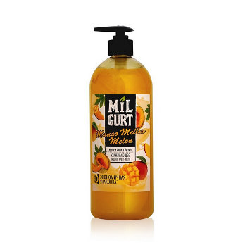 Жидкое мыло 860г Весна Milgurt Манго и дыня с доз.