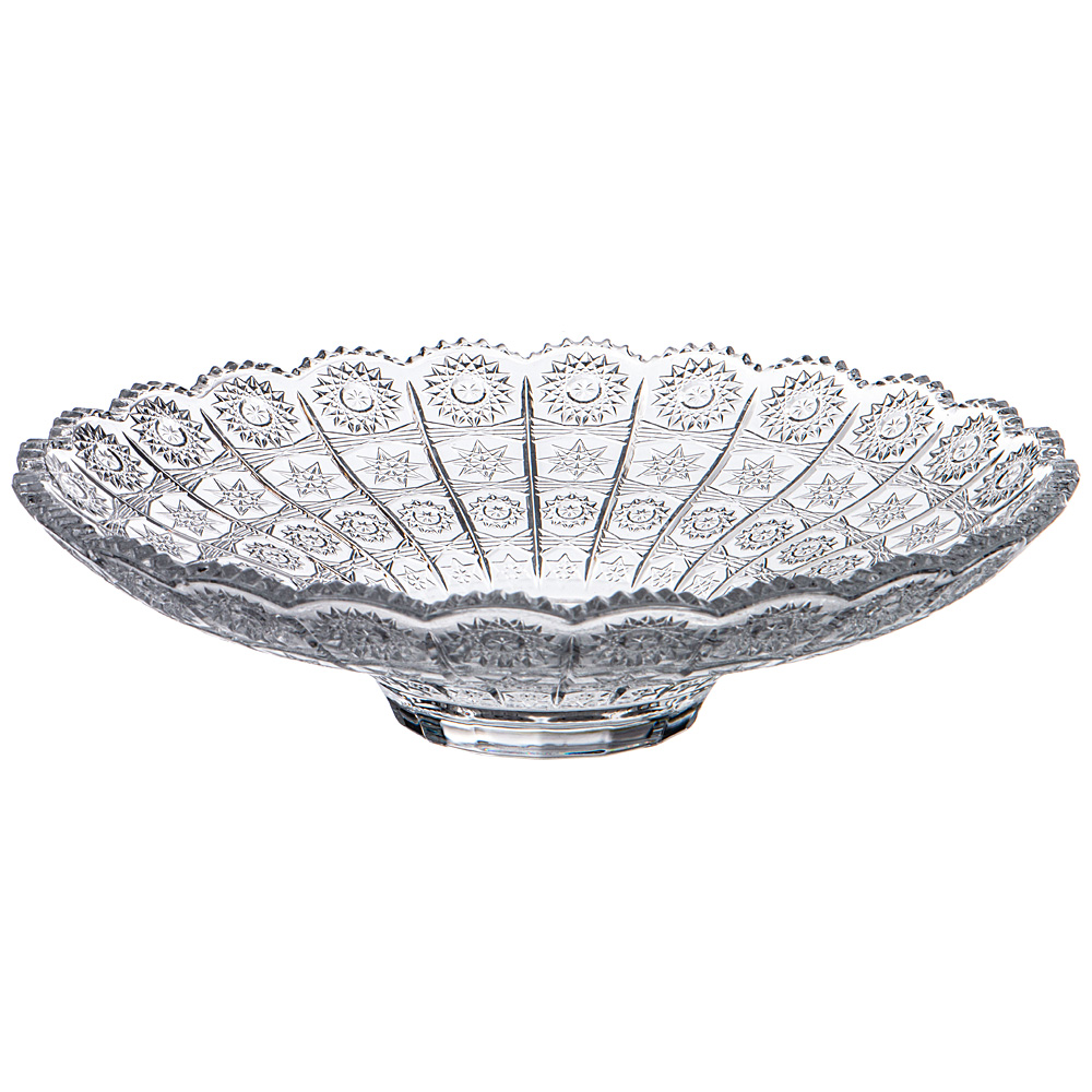  Блюдо 27,2х27,2х6,8см muza crystal 695-043 Lefard