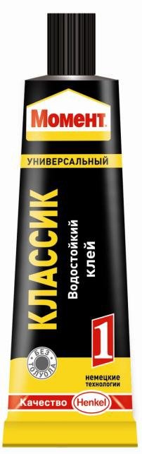  Клей Момент-1 водостойкий 125мл шоу-бокс арт.781737 Момент
