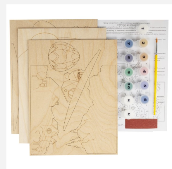  Набор для творчества Панно 3D Воздушные шары ФНР-035 Lori 987-788