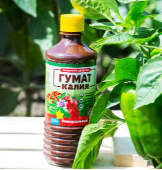  Удобрение универсальное Гумат калия 0,5л (12) БиоМастер