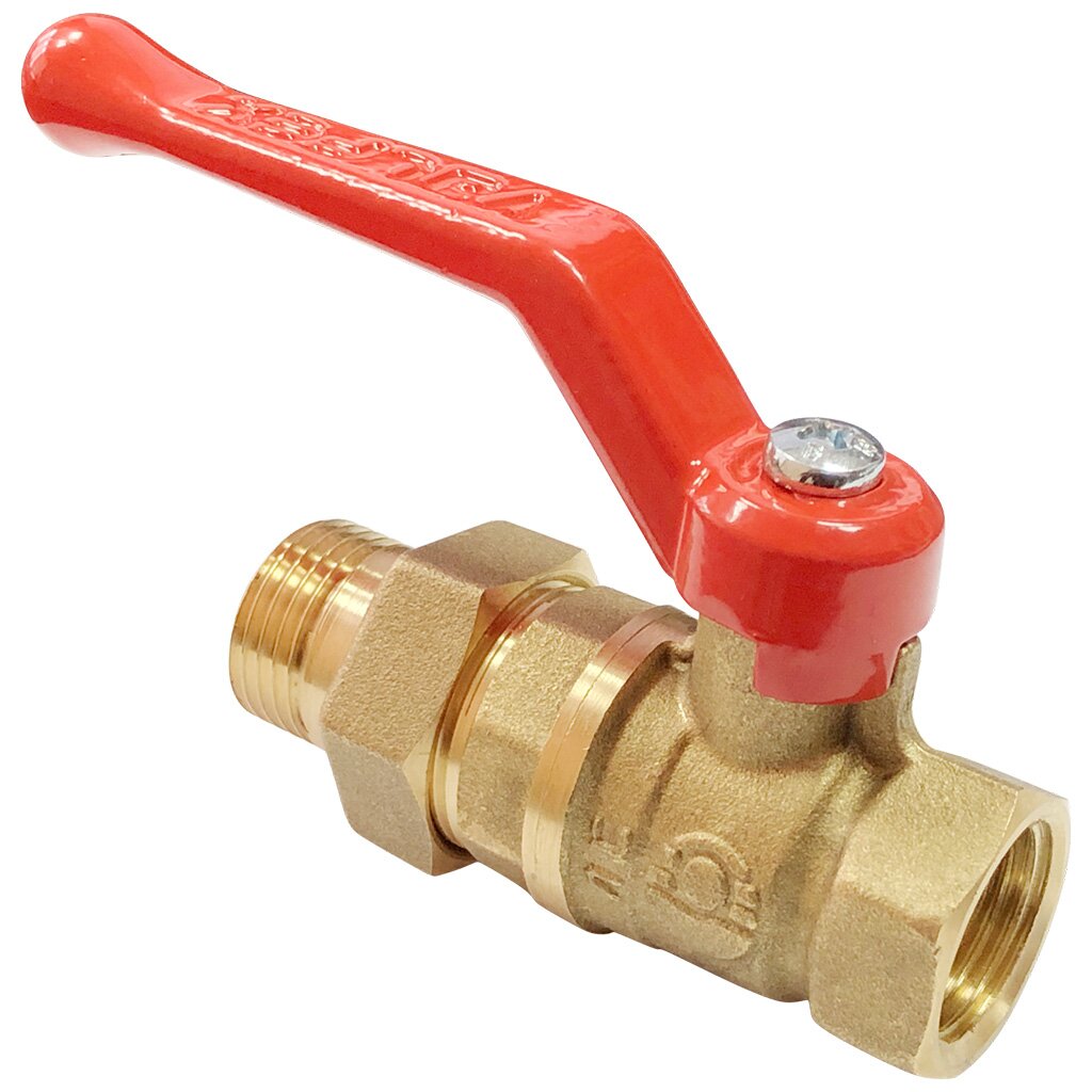  Кран шаровой 1/2" г/ш американка рычаг VF.225.LR1.012.B Valfex