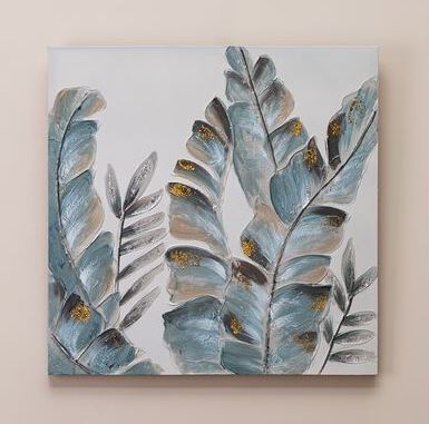  Картина 60*60см Листья папоротника 534-214-2