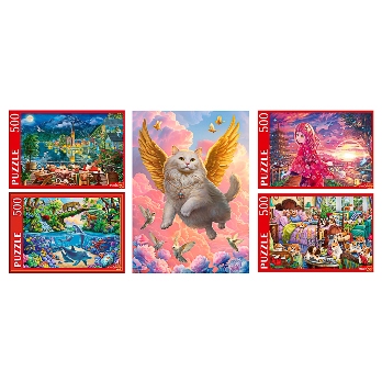  Пазлы 500 5 дизайнов 262-536