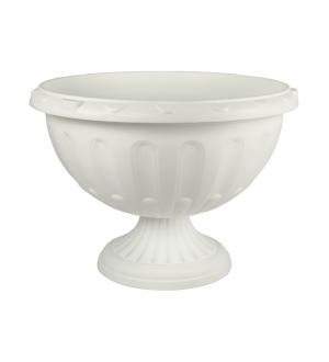  Вазон для цветов пластиковый 8л Джулия М1389 белый (уп.15)