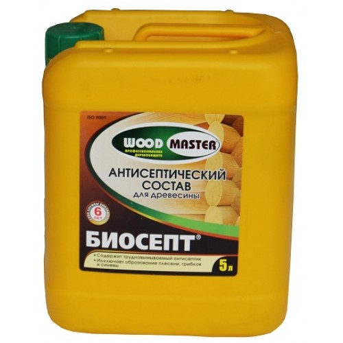  Антисептик для древесины Биосепт 5л арт.12002 Рогнеда