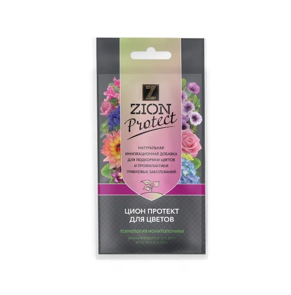  Субстрат для цветов Цион Protect 40г ионитный Zion