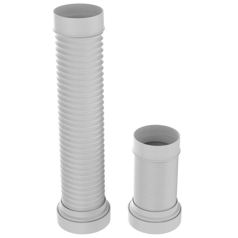  Слив гофрир. для унитаза D110 540мм армир Акватер/Сандесант AGT500F-AK