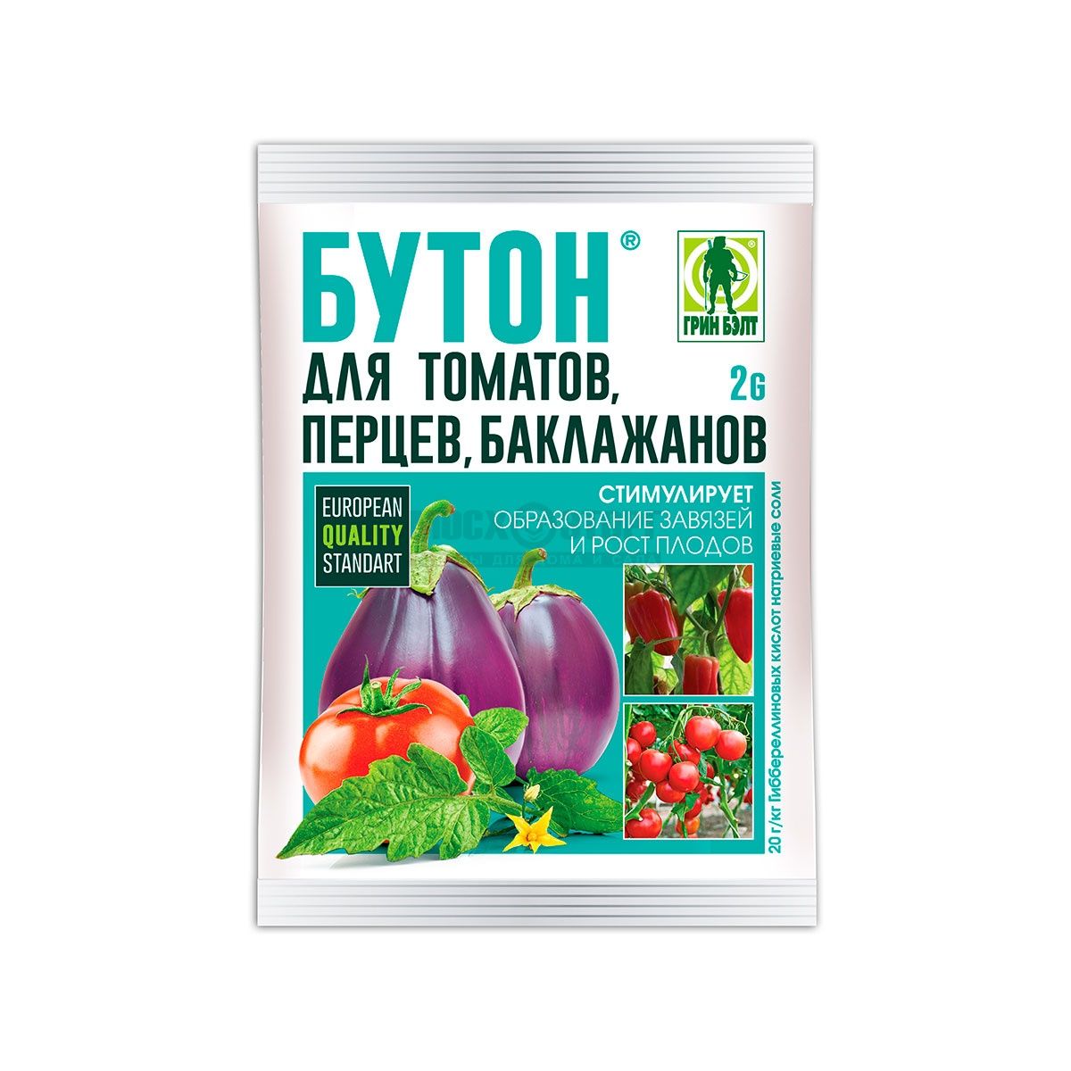  Бутон 2г для томатов, перцев, баклаж. стимулятор плодообр-ния 01-578 (кор.200шт)