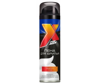  Пена для бритья 225мл Защита и уход ромашка (уп.12шт) 5-05.01.039.05 X Style