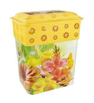  Корзина для белья 60л Вдохновение М3482 (у6)