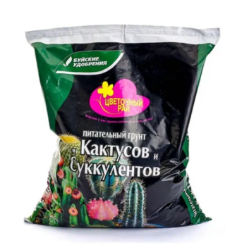  Почвогрунт 3л Цветочный Рай для кактусов БХЗ