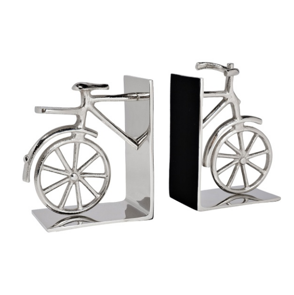  Держатель для книг Велосипед металл/хром 30х10х20см 79MAL-3288 GARDA DECOR