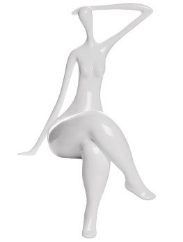  Статуэтка Женщина 22х15х40см (нога на ногу) GARDA DECOR