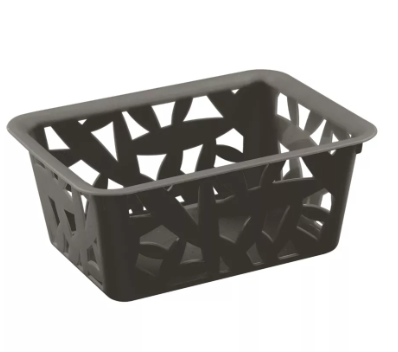  Корзинка 0,6л 145*107*60мм универс серый 431226811