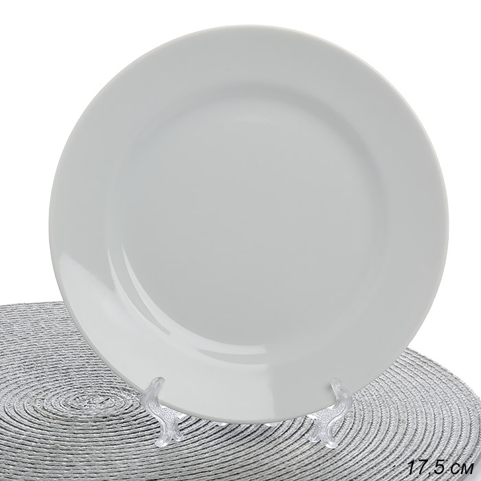  Тарелка 175мм мелкая идиллия белье ДБ-7с1222