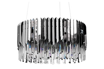  Люстра Rene хром d60см h35см 62GDW-8901-600CH GARDA DECOR