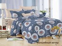  Постельное белье Евро микросатин Felicita 1173 Волшебный вечер
