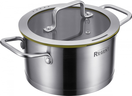  Кастрюля 1,8л нерж стек.крышка 77-0216 Linea Palermo Regent