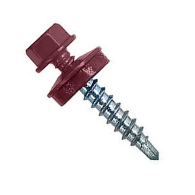  Саморез кровельный 25х5,5 красн.вино (50шт) RAL 3005 0200137 КЧ