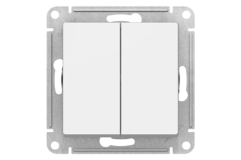  Выключатель 2СП бел AtlasDesign ATN000151 Schneider 1240152