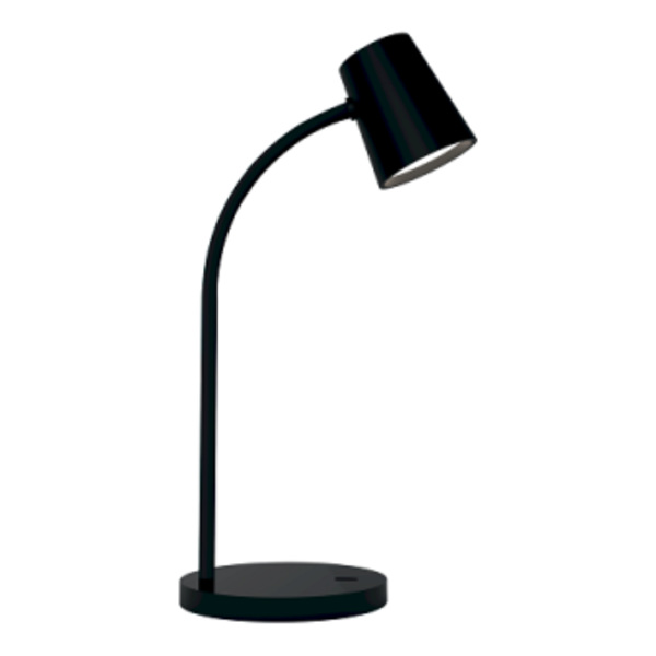  Светильник светодиодный настольный черный 8Вт 4000К диммируем Gauss Qplus