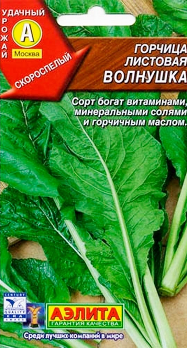  Горчица салатная Волнушка 0,5г цв Аэлита (лидер)