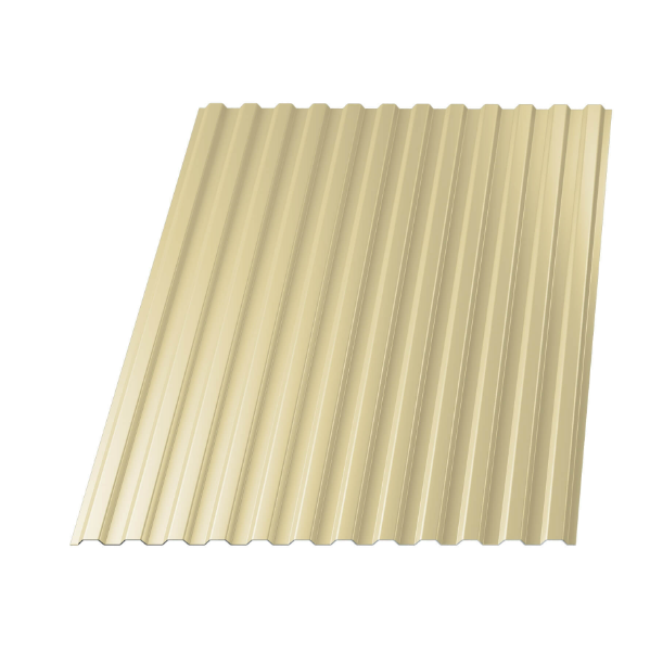  Профнастил С-10 0,45 мм 1190x2000 мм RAL1014 бежевый